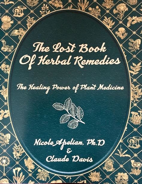 book of herbal remedies nicole apelian